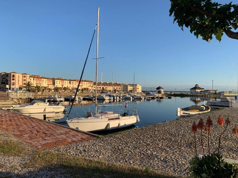 Apartmán T2 Neuf + Bateau / Piscine Super Infrastructures Le Barcarès Exteriér fotografie